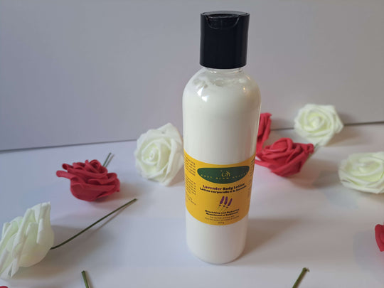 Natural Body Lotion Radiant Glow texture close-up cream hydration