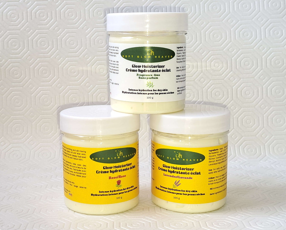 Glow Moisturizer Hydrating Skin Cream Travel Size