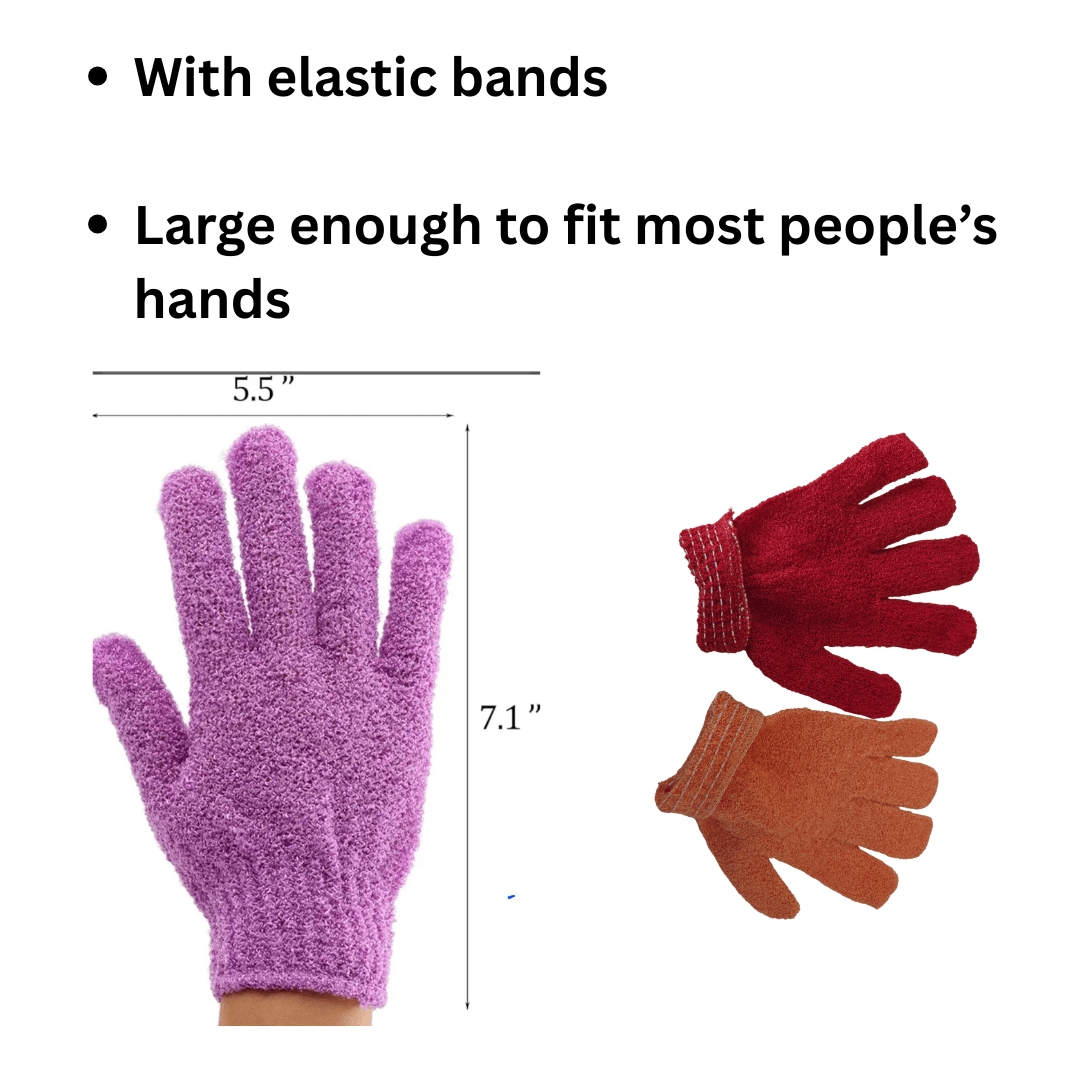 Soft Glow Heaven Body Exfoliating Gloves