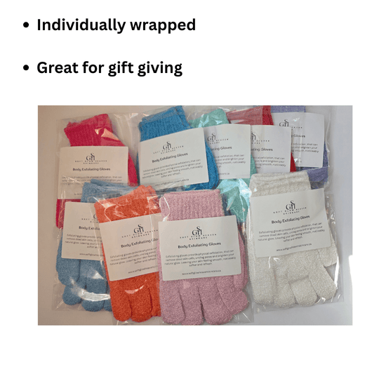 Soft Glow Heaven Body Exfoliating Gloves
