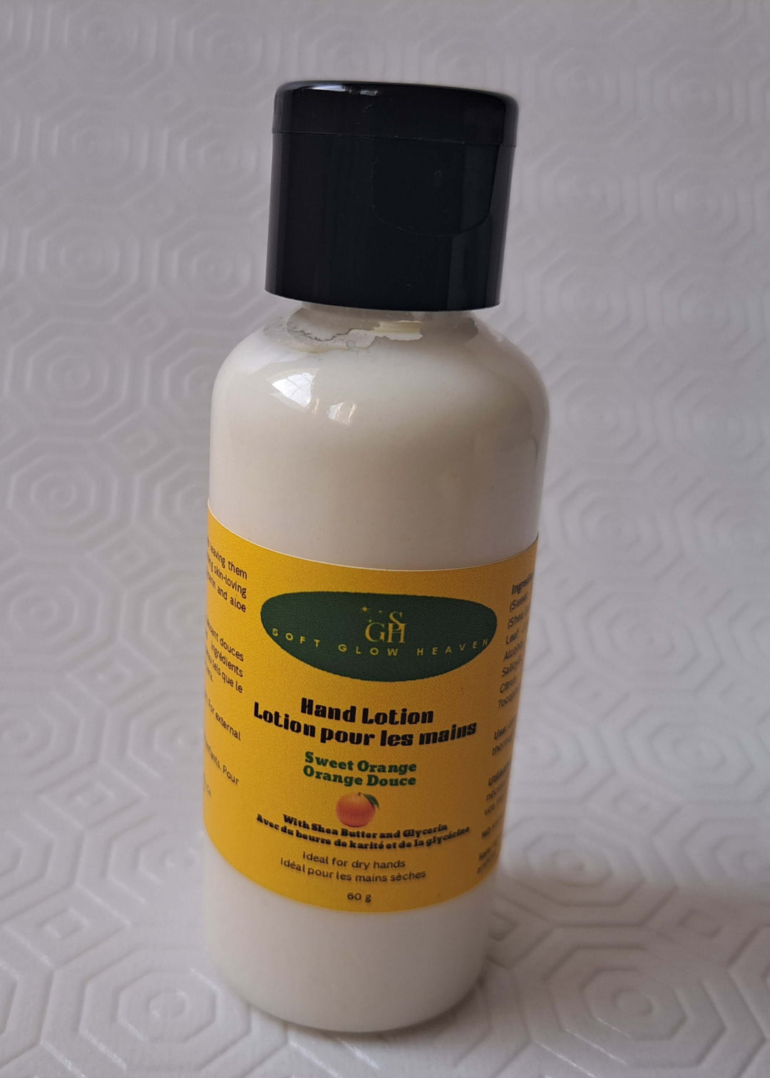 Hand Lotion Travel Size Daily Moisturizer on hands